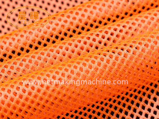 Impression de tissu de jupe de tutu de machine de tissu de maille hexagonale