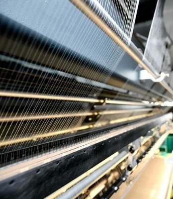 Nuance en plastique nette de machine de fabrication nette de machines à tricoter de Raschel de barre simple automatique machine de fabrication nette