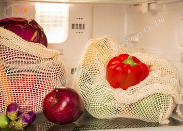 Machine écologique de sac net, machine nette végétale réutilisable de sac de maille d'épicerie