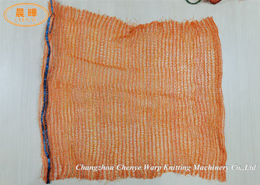 Machine à tricoter de maille de produit de sacs de double d'aiguille chaîne en plastique de barre