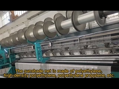 Machine informatisée de fabrication de filet d'ombre solaire avec protection UV