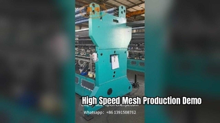 Démonstration des performances de la machine à tricoter chaîne à grande vitesse