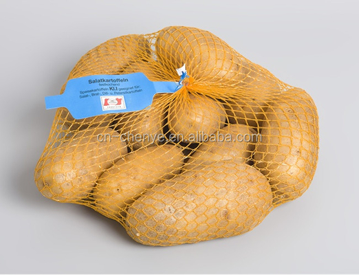 Les paquets de emballage d'oignon de Raschel Mesh Bag Machine For Potato de PE de HDPE renvoient