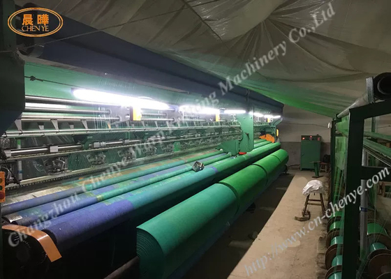 Machine nette de construction verte de filet de sécurité de machine à tricoter de chaîne