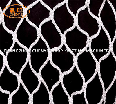 Machine de fabrication de filets de pêche hautement efficaces personnalisable
