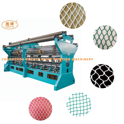 Fabrication automatique de filets de pêche sans nœud à haute performance pour l'aquaculture en haute mer