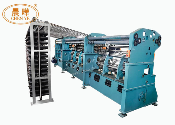 Machine à tricoter de type nœud E6 pour filet d'ombrage de construction vert pour tricotage rapide