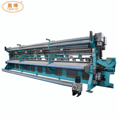 Machine à tricoter de type nœud E6 pour filet d'ombrage de construction vert pour tricotage rapide
