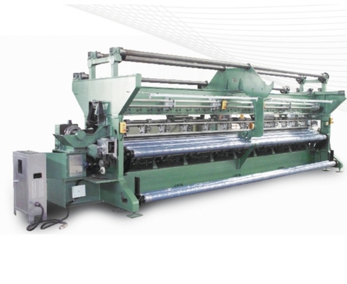 Machine à tricoter Raschel pour la fabrication de filets en plastique SRCP, largeur de tricotage de 260 pouces, jauge E12, pour une production à volume élevé