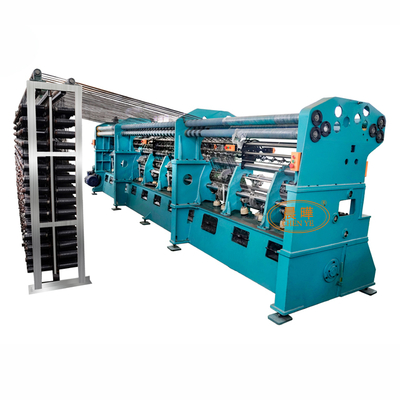 Machine de fournisseurs de filets en HDPE à haute productivité avec différentes caractéristiques et engrenages à cames ouverts